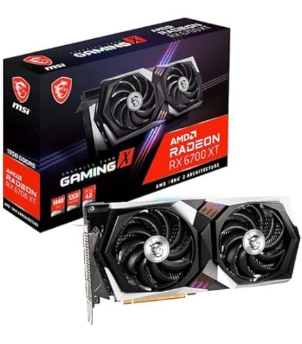 Amazon.com: msi Gaming Radeon RX 6700 XT 192-bit 12GB GDDR6 DP